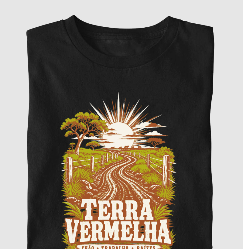 Camiseta Terra Vermelha - Imagem 4