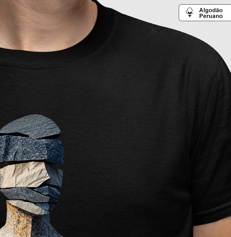 Camiseta Resiliência — Algodão Peruano - Imagem 4