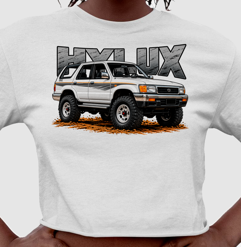Camiseta cropped feminina Hylux - Imagem 2