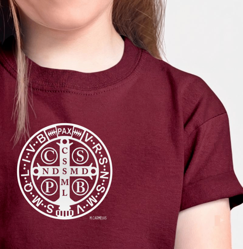 Camiseta Medalha de São Bento - Imagem 2