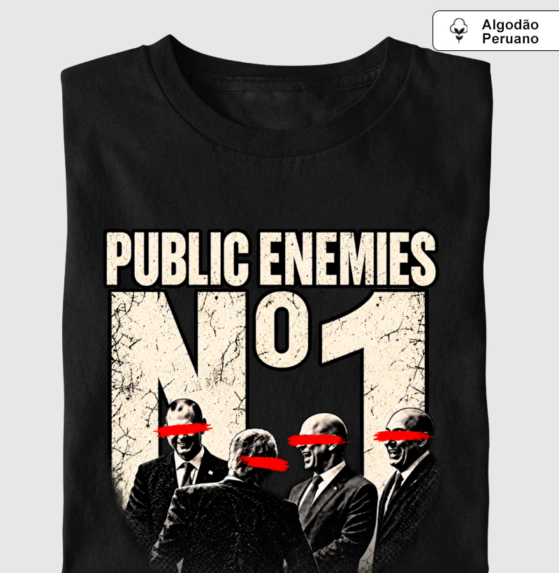 Camiseta Public Enemies - Imagem 3