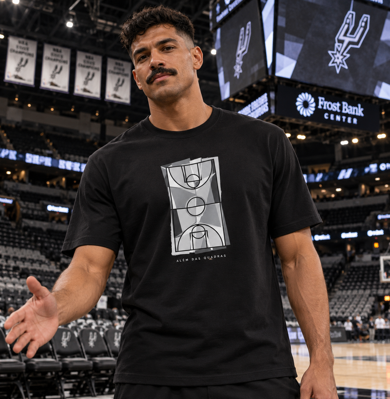 Camiseta de Basquete Piso — San Antonio - Imagem 3