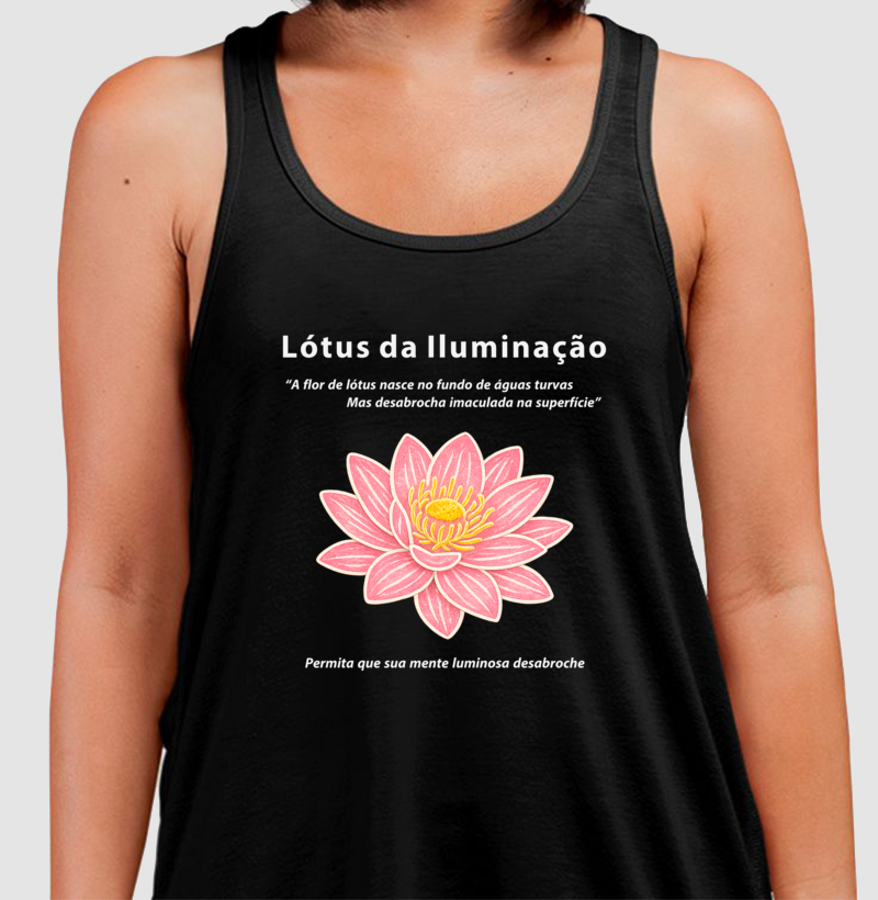 Flor de Lótus • Iluminação (regata) - Imagem 2