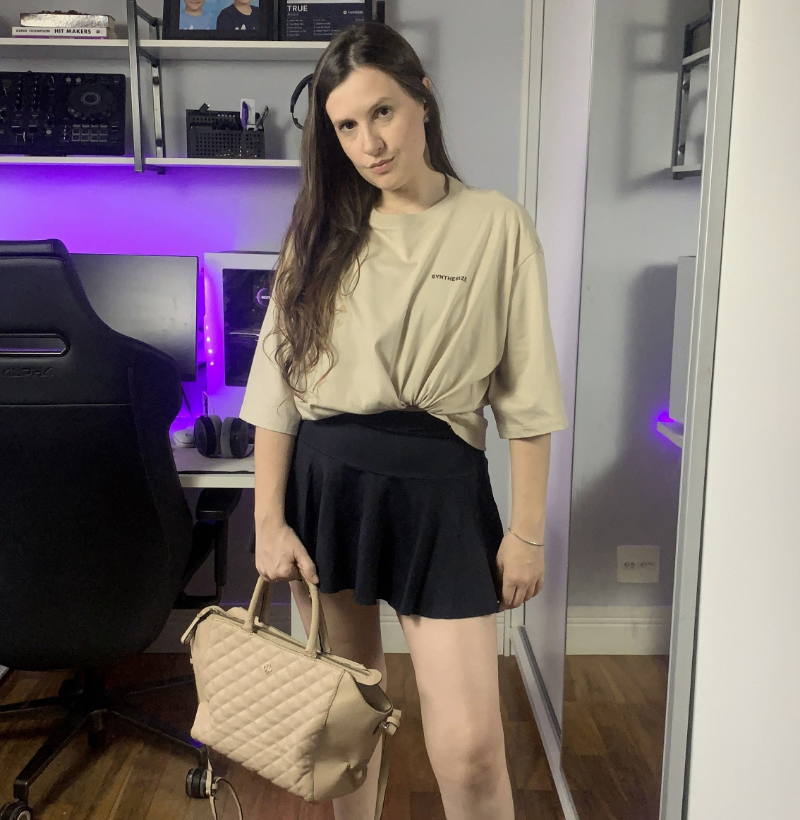 SYNTHESIZE — Camiseta Oversized - Imagem 4