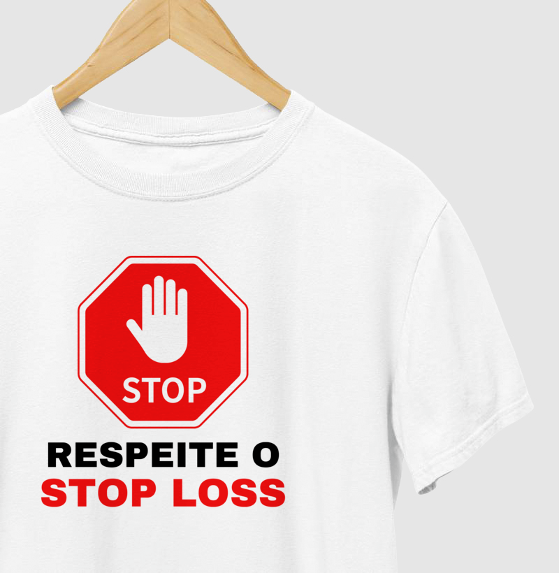 Camiseta Trader Respeite o Stop Loss - Imagem 3