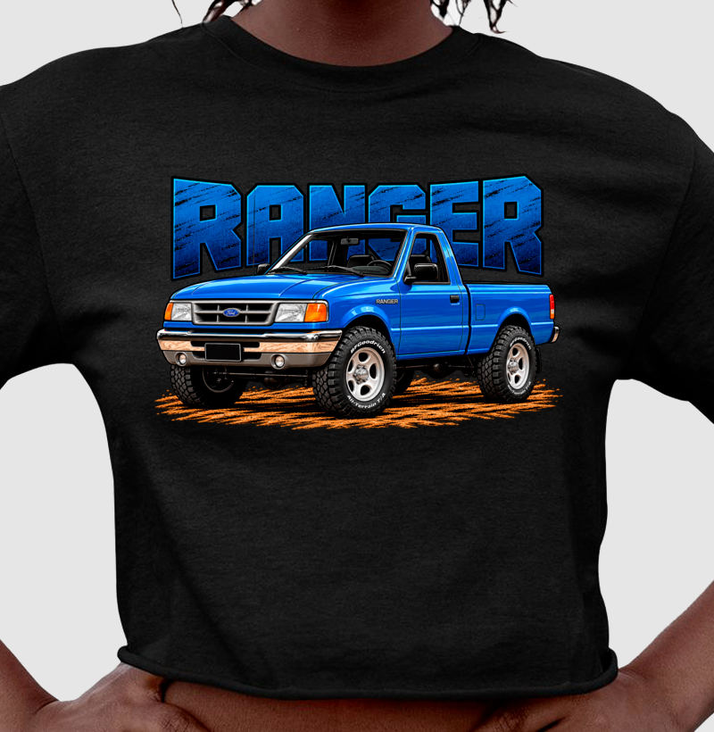 Camiseta cropped feminina Ranger - Imagem 3