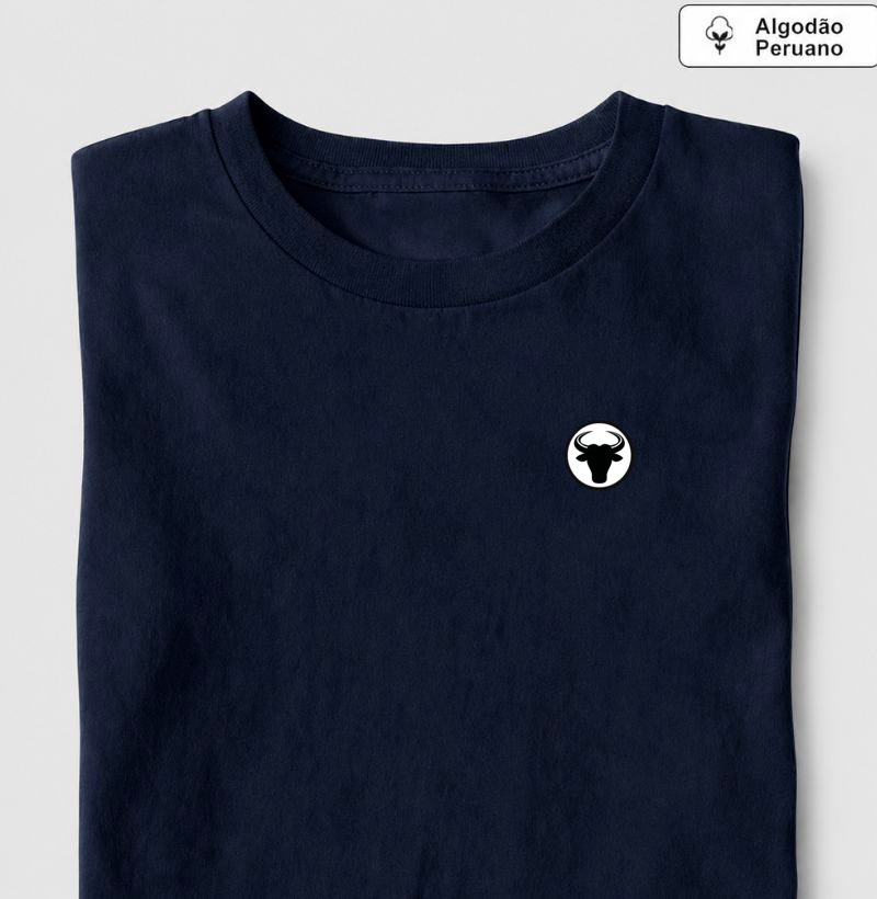 Touro minimalista - Algodão peruano - Imagem 2