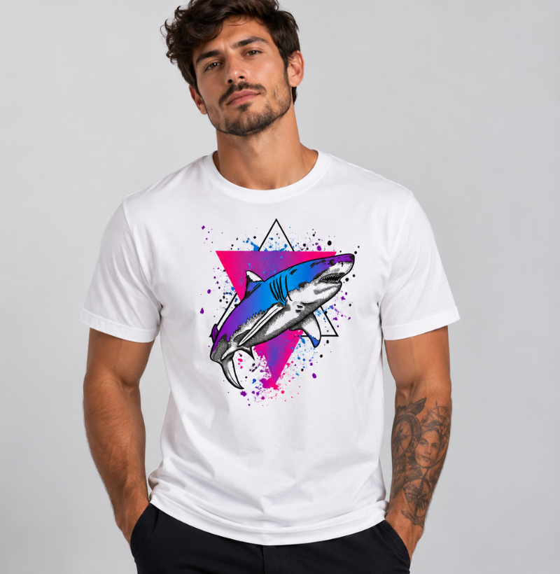 Neon White Shark - Imagem 2