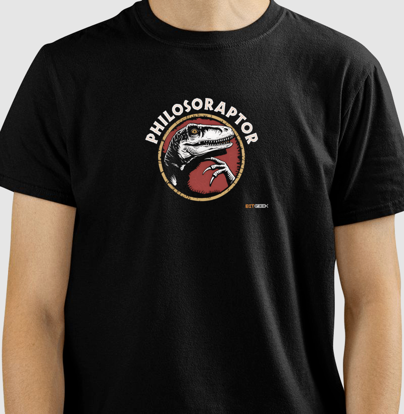 Camiseta Philosoraptor - Imagem 2
