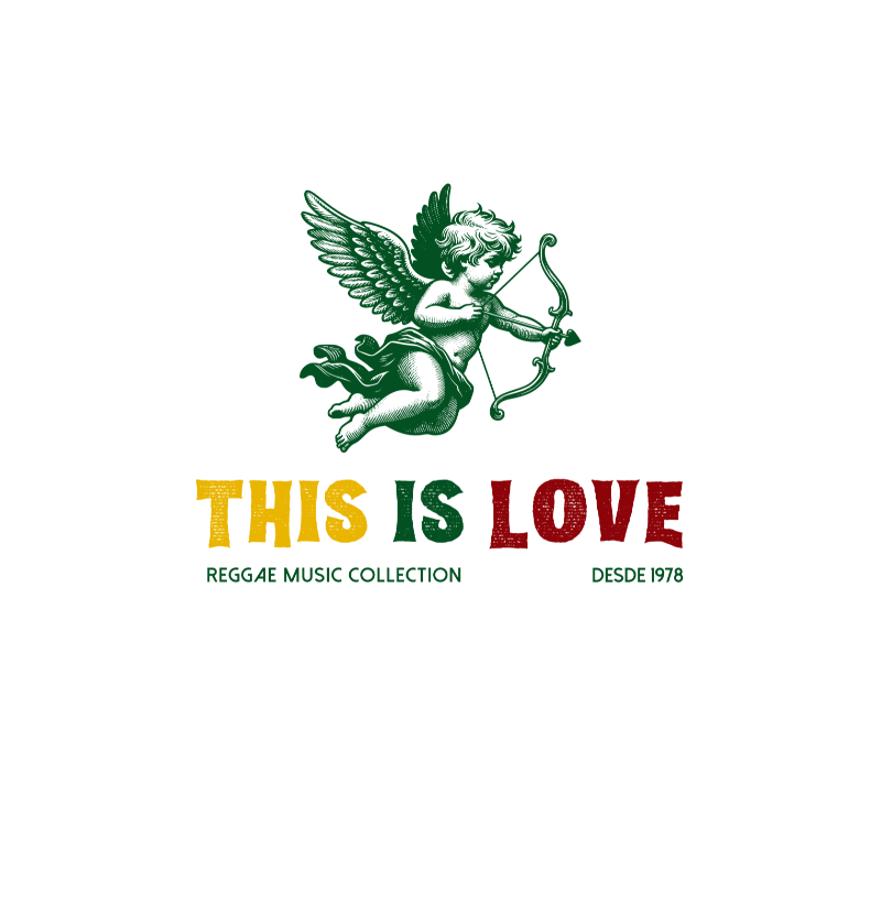 Camiseta This Is Love! Coleção Reggae. Unissex. Algodão Premium. - Imagem 2