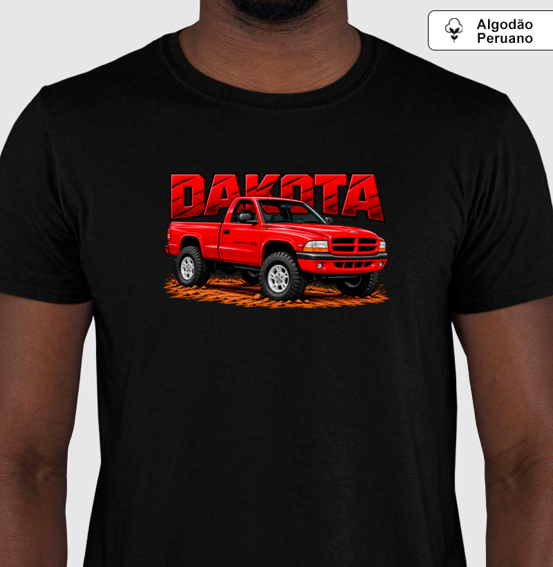 Camiseta em algodão peruano Dakota - Imagem 2