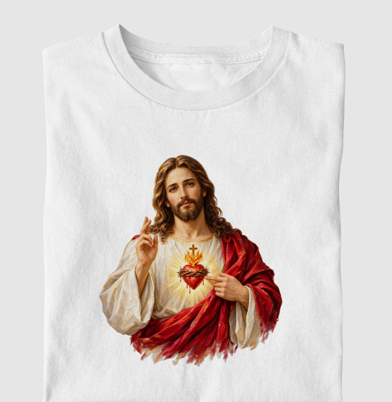 Sagrado Coração de Jesus — Luz Eterna e Bênção - Imagem 2