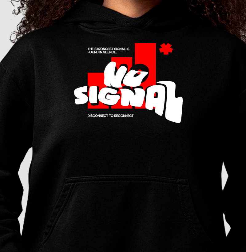 Moletom - NO SIGNAL  - Imagem 3