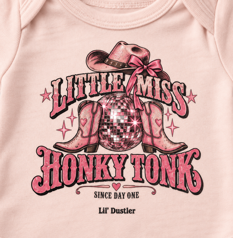 Little Miss Honky Tonk Lil’ Dustler 100% Algodão - Imagem 3