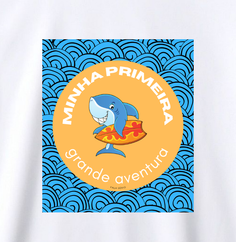 Camiseta Infantil Primeira Grande Aventura  - Imagem 2