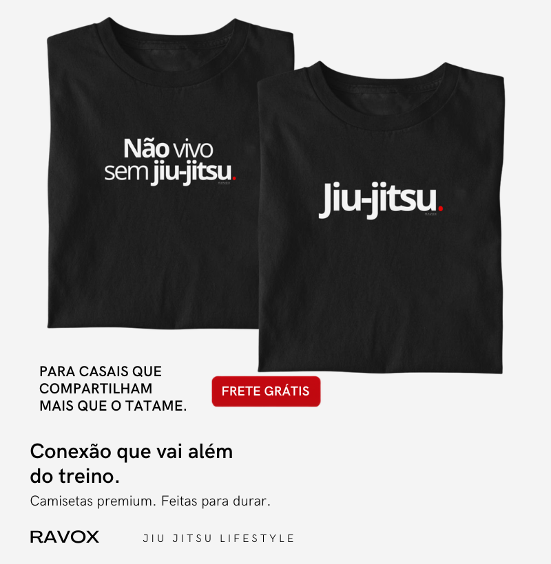 Camisetas Casal Jiu-Jitsu | Não Vivo sem Jiu-Jitsu (valor unitário) - Imagem 4
