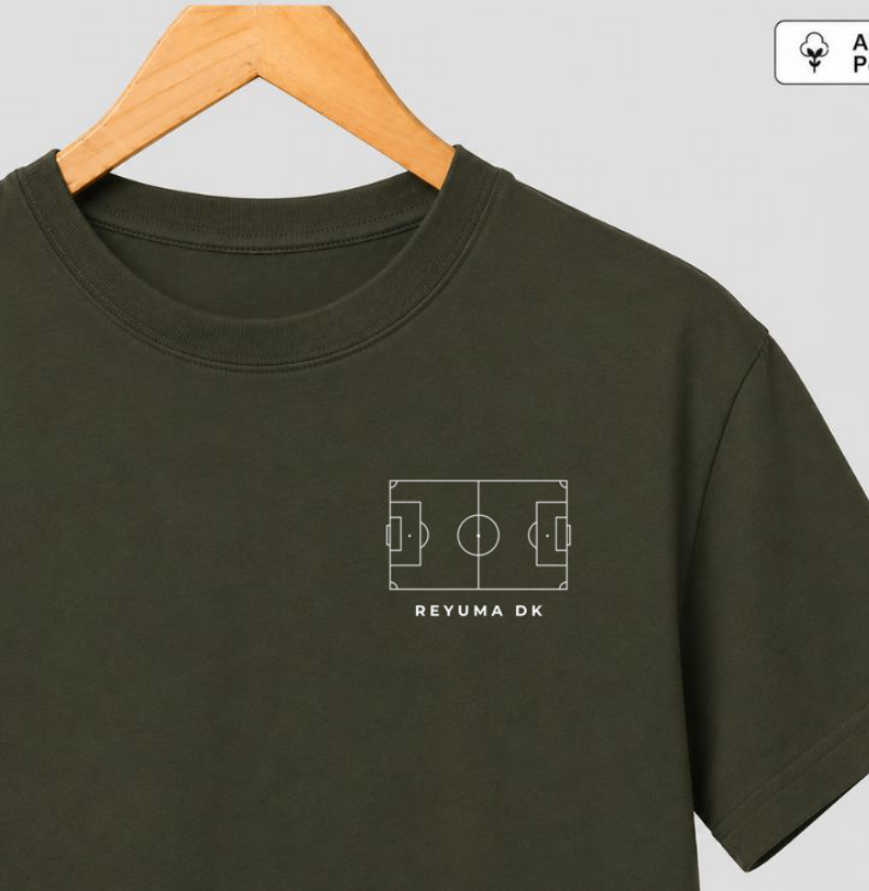 " Campo de Futebol Raiz" - Futebol - Camiseta Algodão Peruano Masculina, Feminina e Babylook - Imagem 3