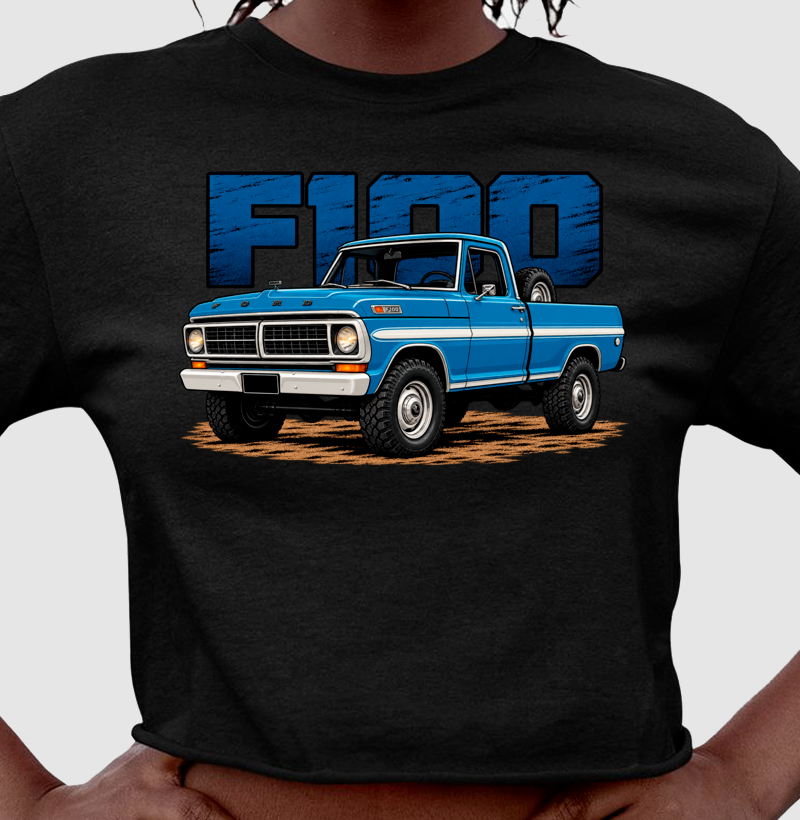 Camiseta cropped feminina F100 - Imagem 2