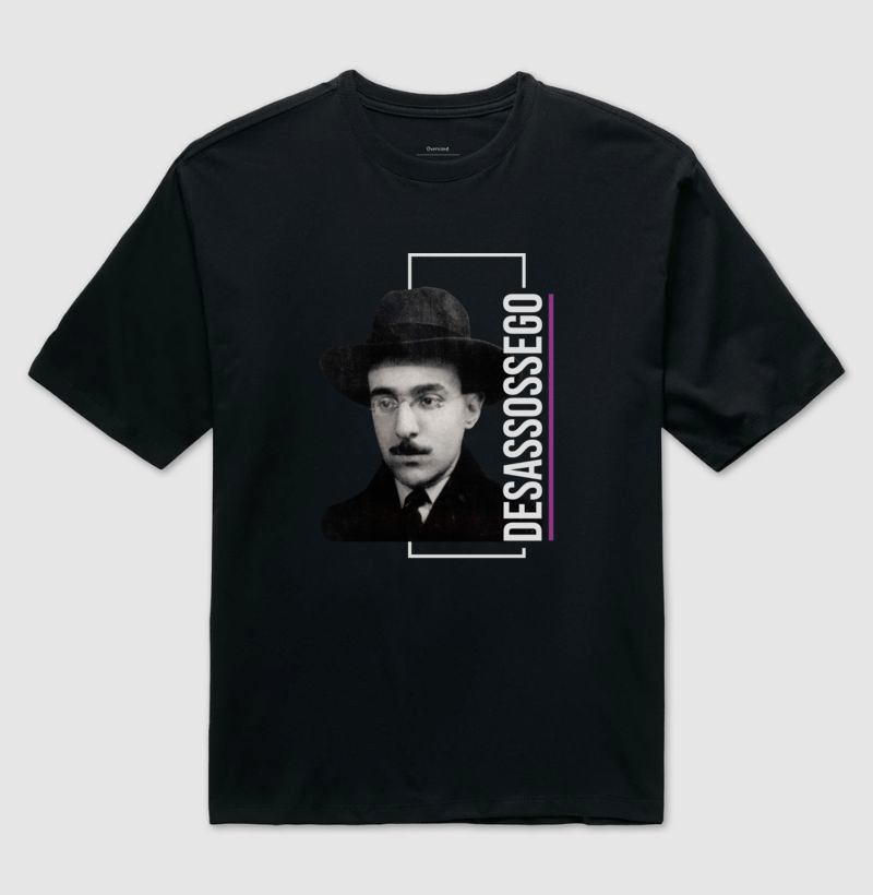 Camiseta Fernando Pessoa - Desassossego - Imagem 2