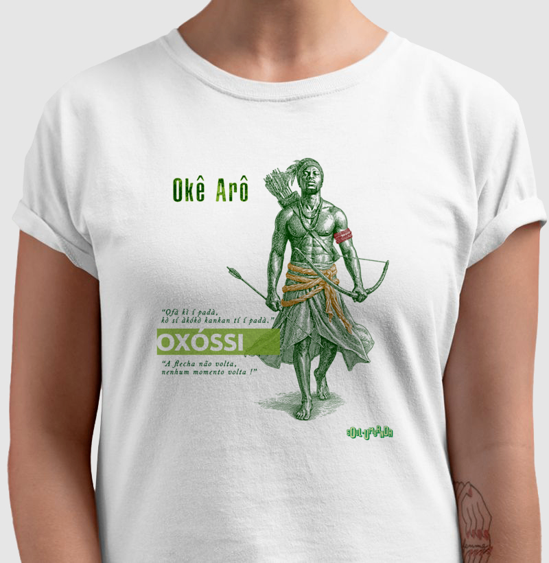 camiseta OXÓSSI iorubá masculina - Imagem 3