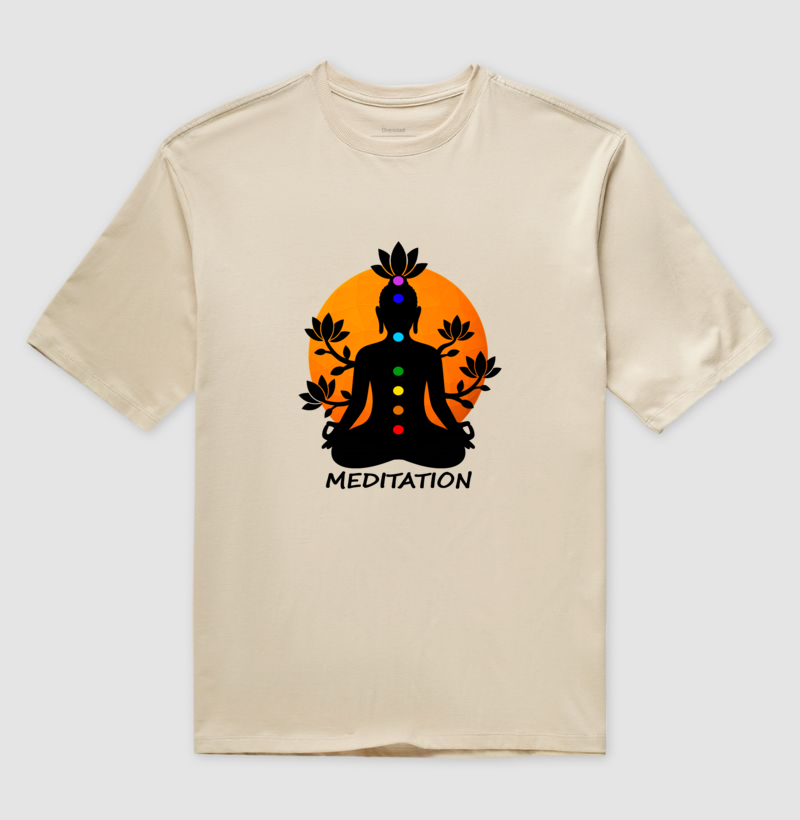Meditação • Sete Chakras (oversized) - Imagem 3