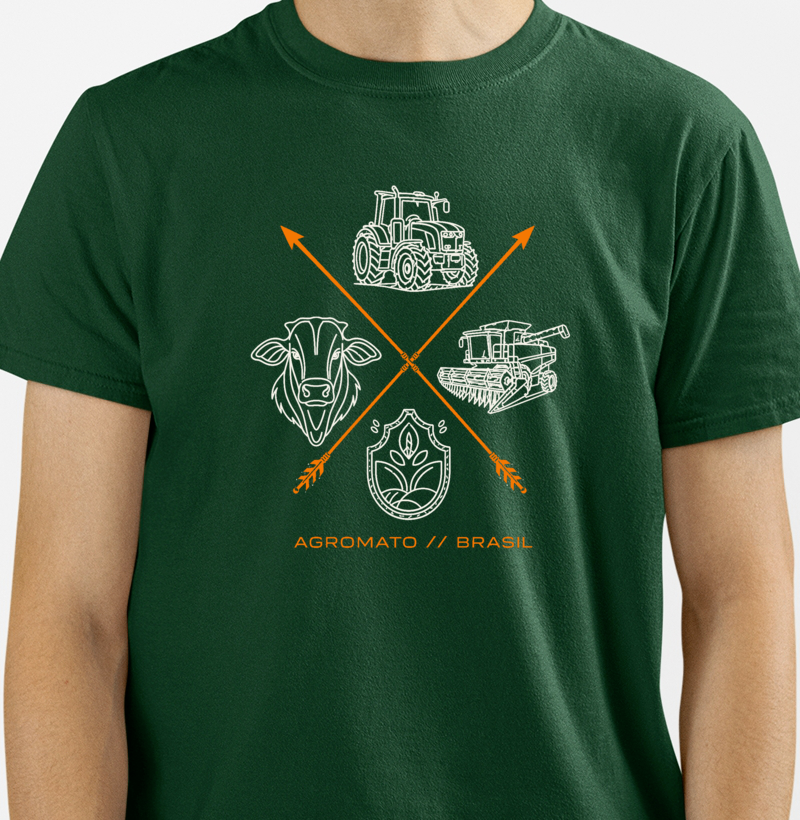 Camiseta AGROMATO Brasil - Imagem 4