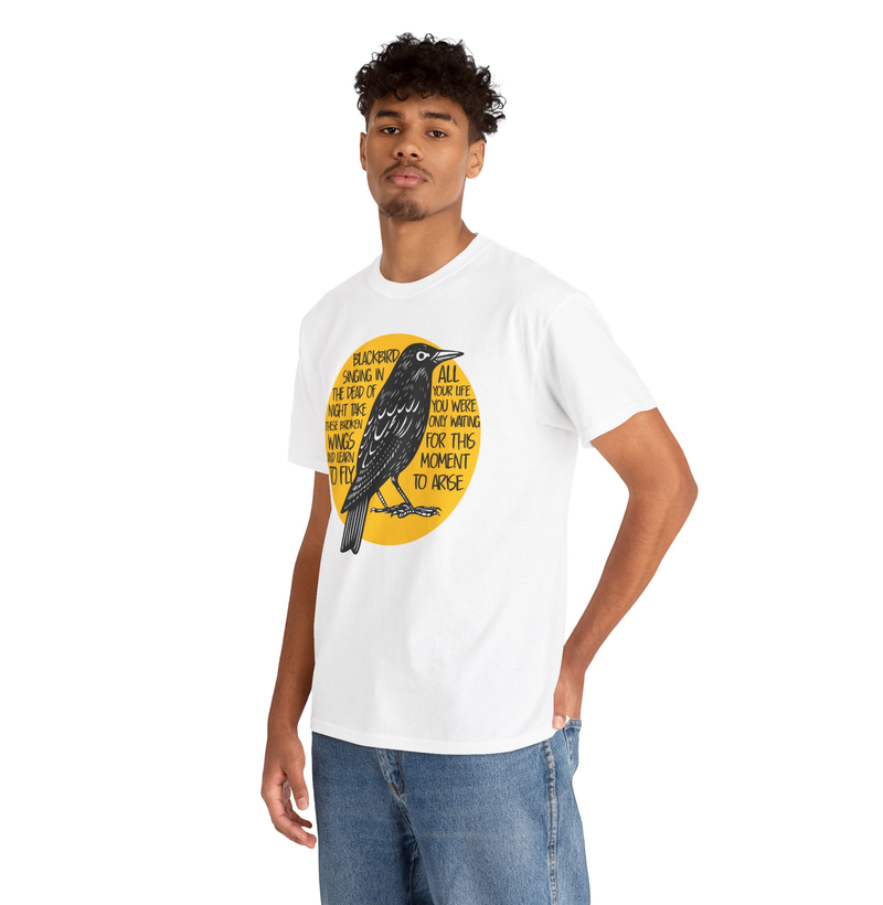 Camiseta Blackbird Lyrics - Imagem 2