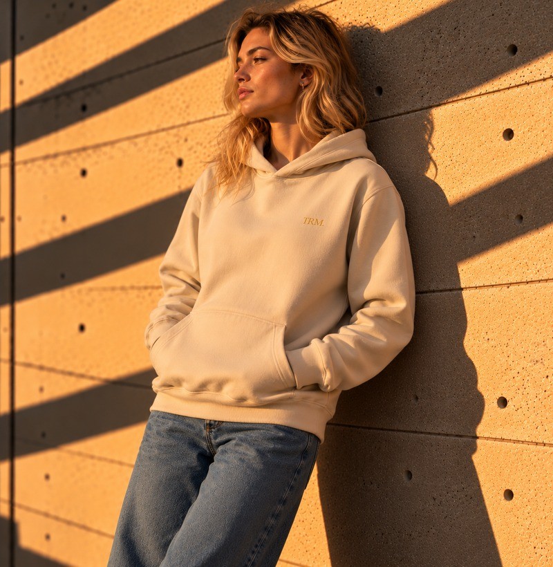 TRM Timeless Hoodie Sand - Imagem 3