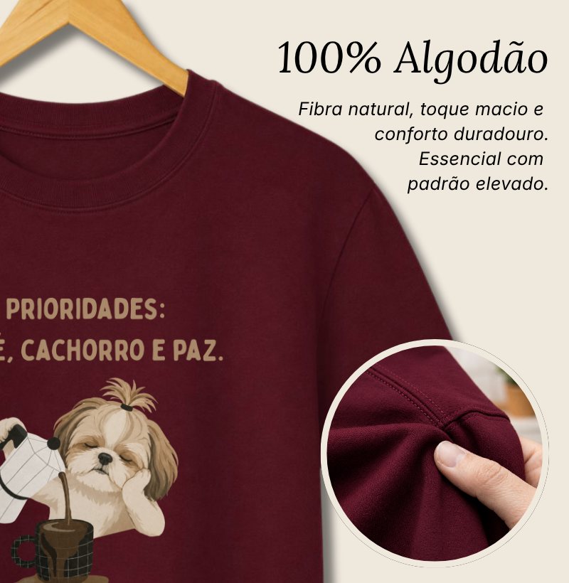 Prioridades: Café, cachorro e paz - Imagem 2