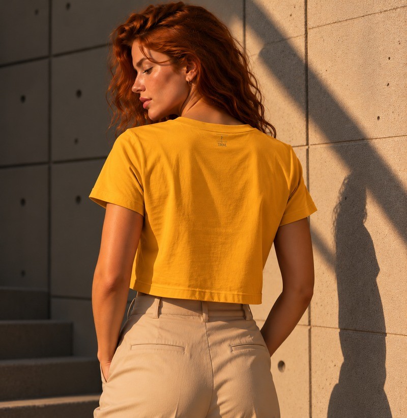 TRM Timeless Cropped Yellow - Imagem 2