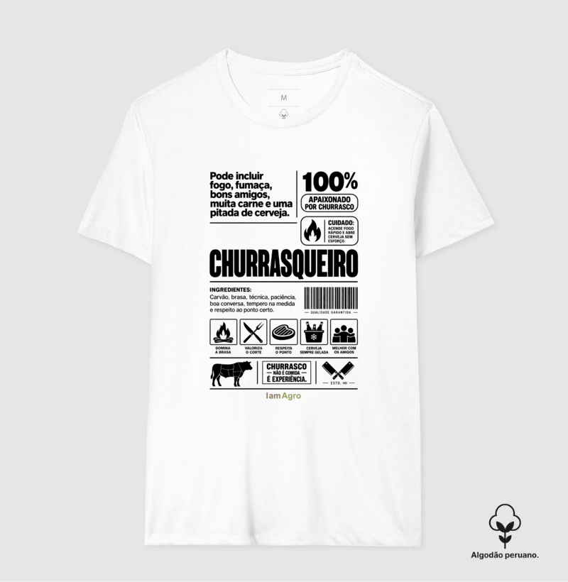 Churrasqueiro | I Am Agro | Algodão Peruano - Imagem 4