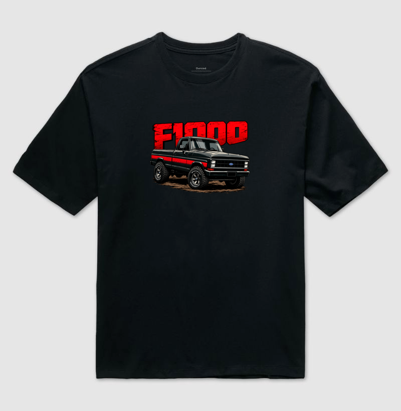 Camiseta oversized F1000 - Imagem 2