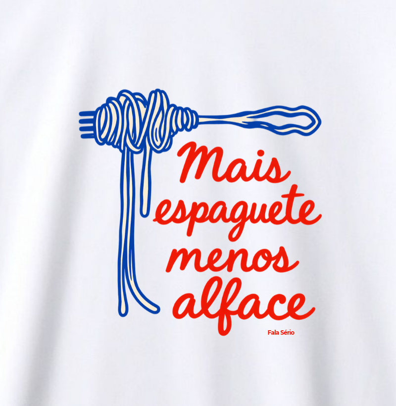 Camiseta Infantil Mais Espaguete  - Imagem 2