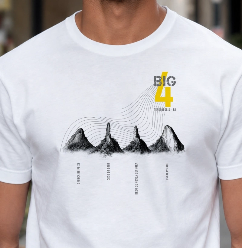 Camiseta Clássicos do Brasil | Big 4 Serra dos Órgãos - Imagem 2