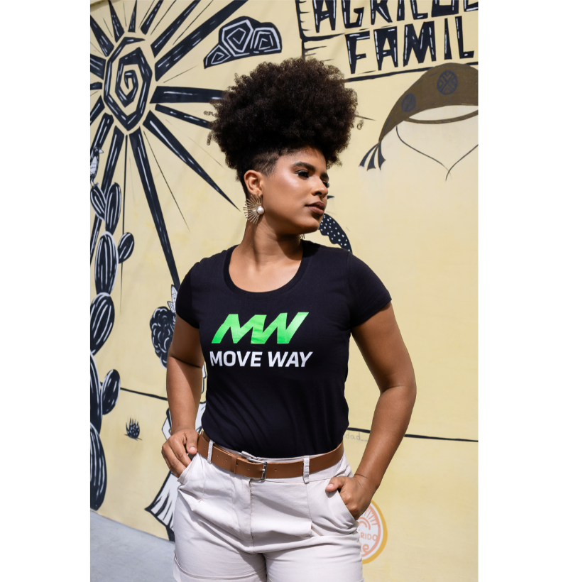 Camiseta MW Move Way. Masculino e feminino. Algodão Premium. Coleção Música. - Imagem 2