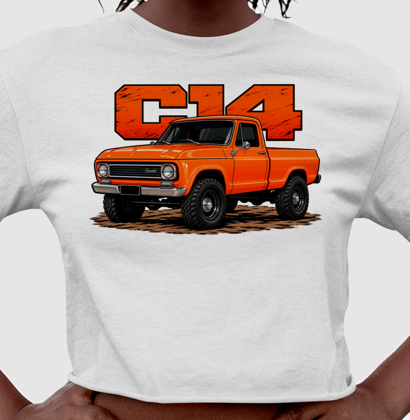 Camiseta cropped feminina C14 - Imagem 3