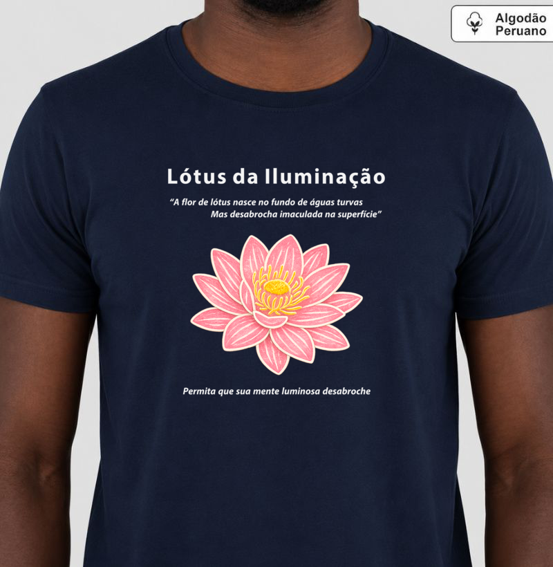 Flor de Lótus • Iluminação (algodão peruano) - Imagem 3