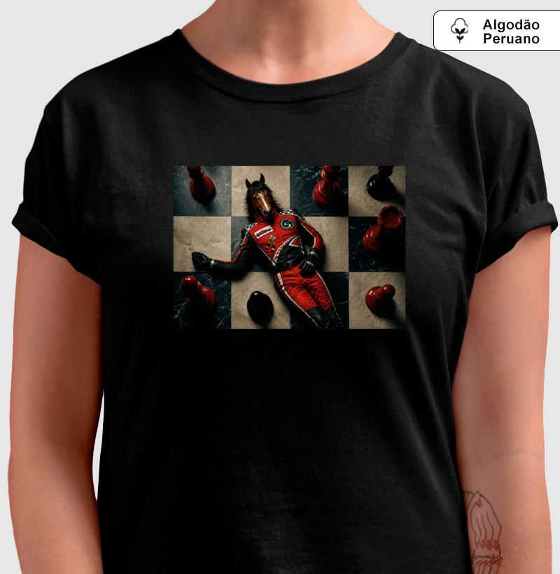 Camiseta Peruana Xeque-Mate (Feminina) - Imagem 3