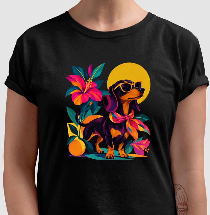 Dachshund Tropical Vibes - Imagem 3