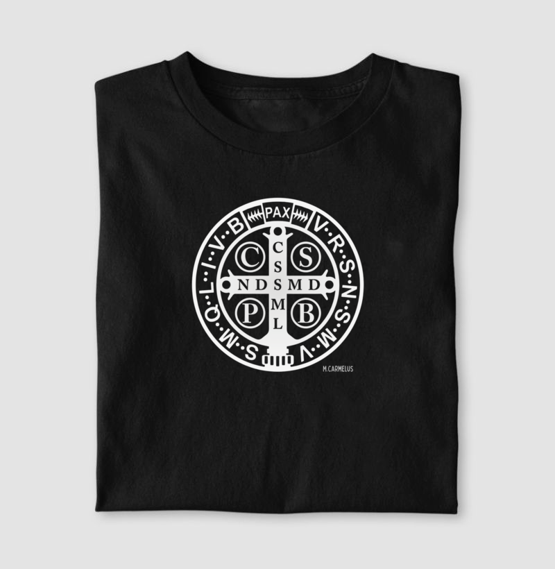 Camiseta Medalha de São Bento - Imagem 2