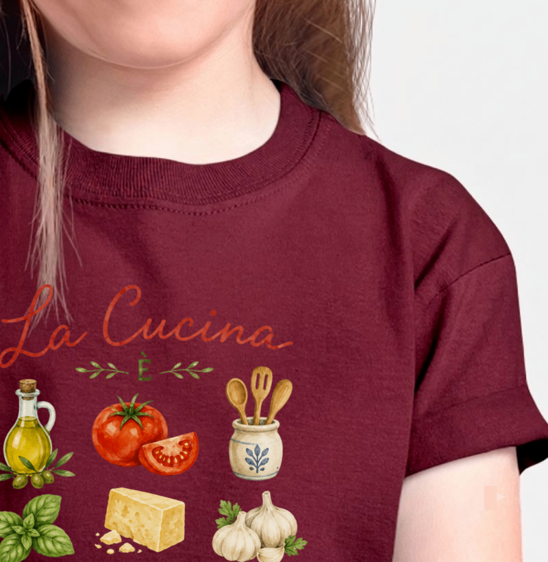 Camiseta Kids Cucina e Amore - Imagem 2
