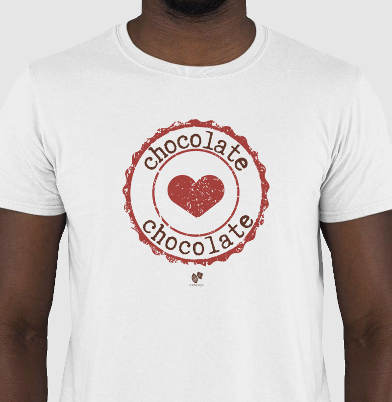 Chocolate Coração Carimbo Vermelho - Imagem 2