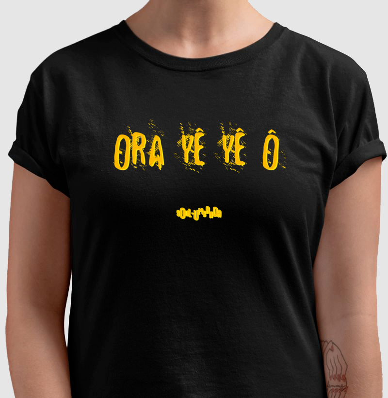 camiseta OXUM saudação masculina - Imagem 4