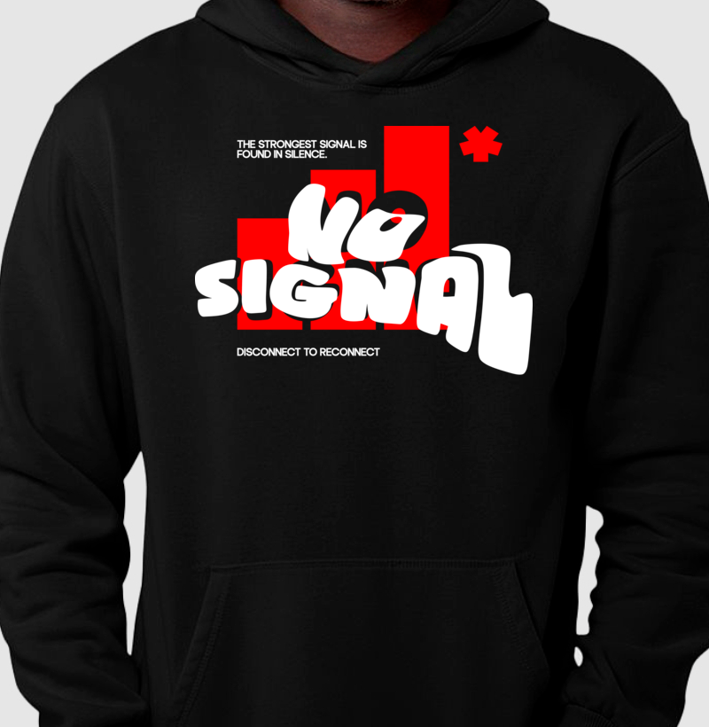 Moletom - NO SIGNAL  - Imagem 2