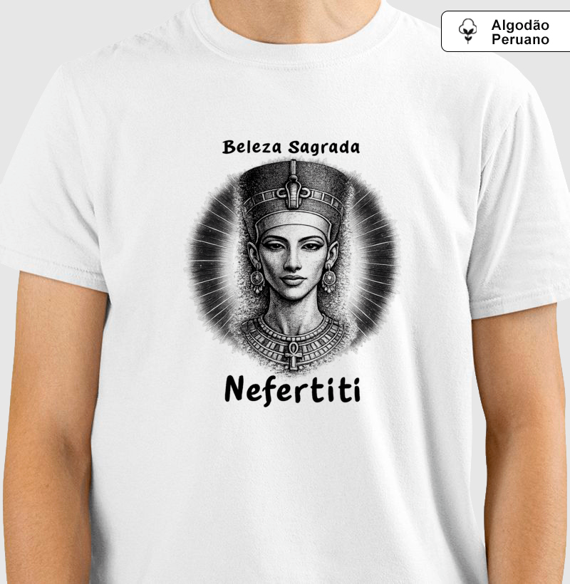 Nefertiti • Beleza Sagrada (algodão peruano) - Imagem 3