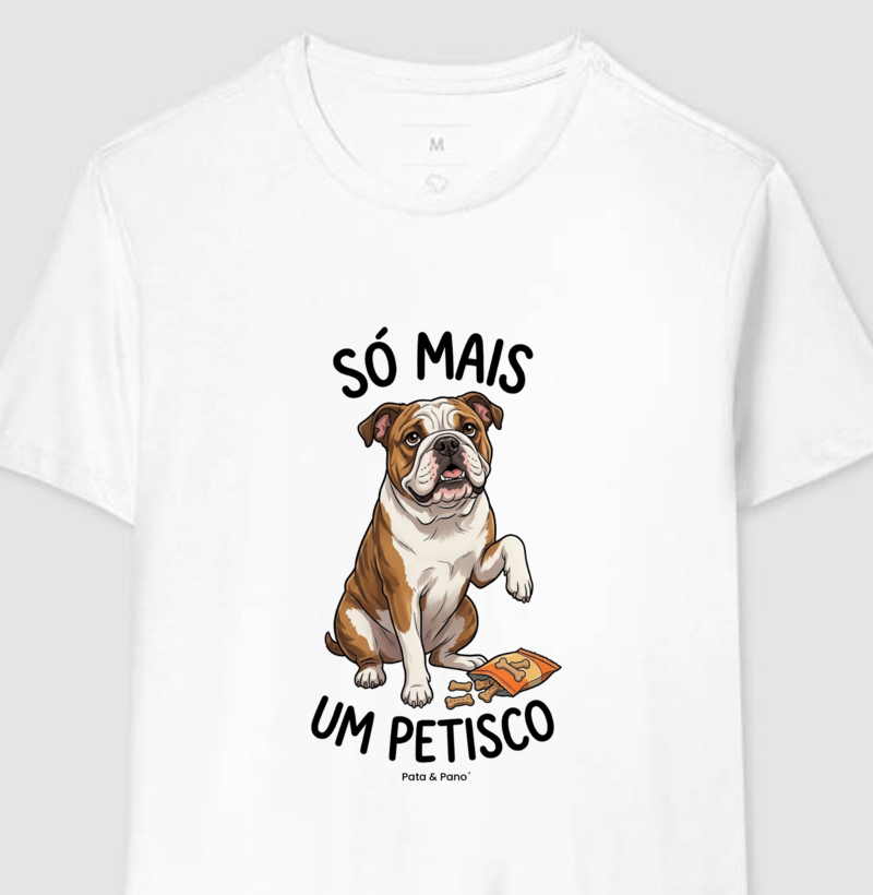 CAMISETA BULLDOGUE INGLÊS PETISCO - Imagem 2