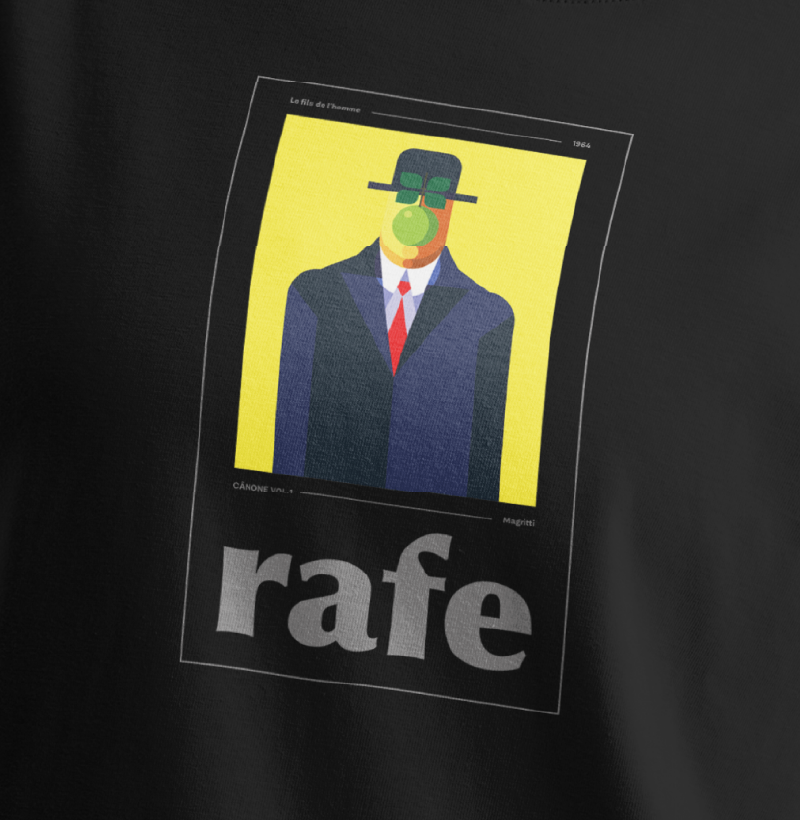 Camiseta Le fils de l'homme - René Magritte - Edição Assinatura - Imagem 2
