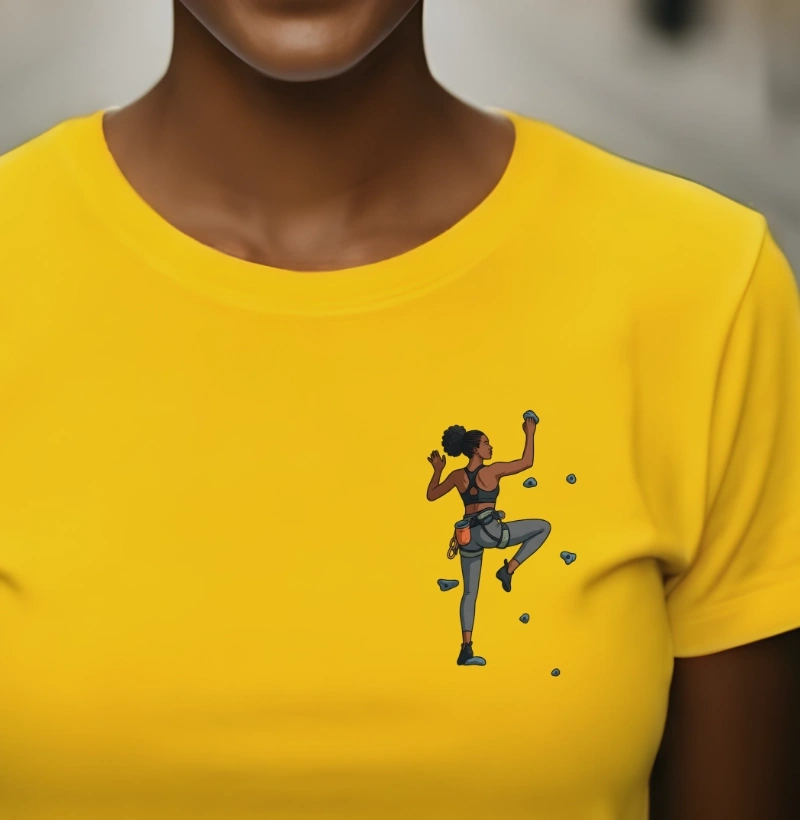 Camiseta Crux & Resina | Escalada Indoor Mulher - Imagem 2