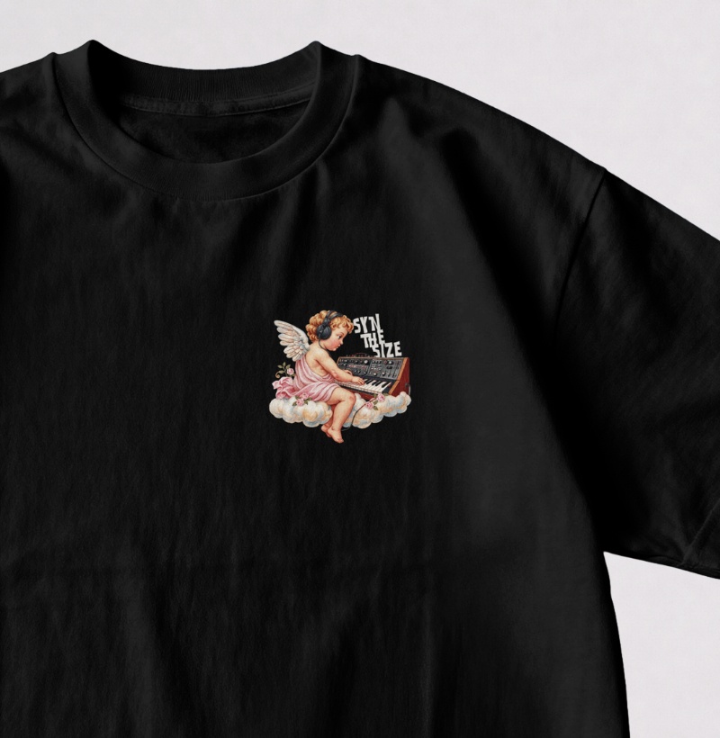 DIVINE FREQUENCY — Camiseta Oversized - Imagem 2