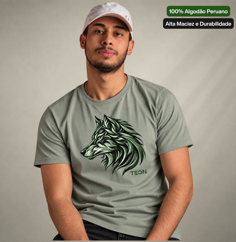 Camiseta TEON Premium - Lobo - Imagem 3